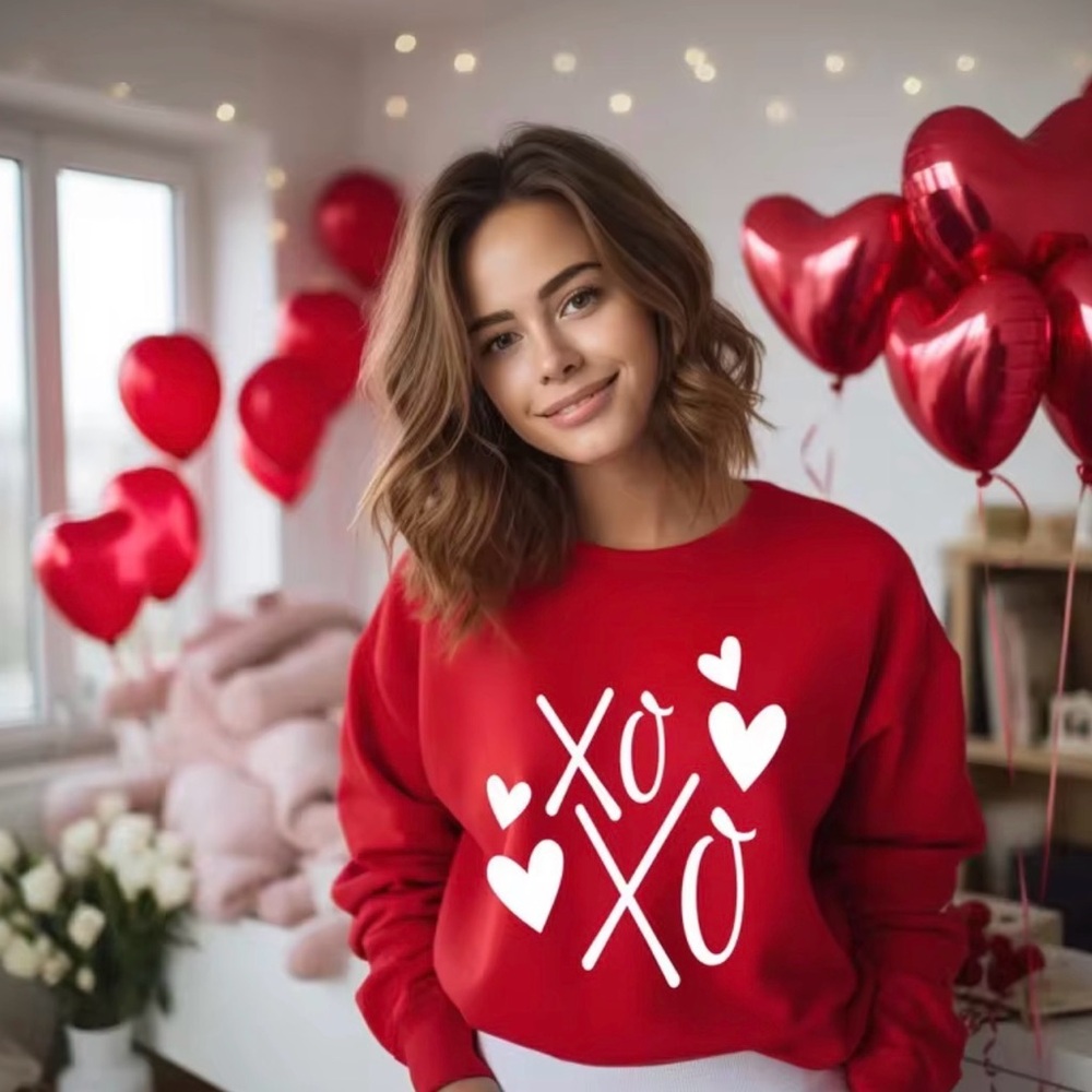 Red XO XO Sweatshirt